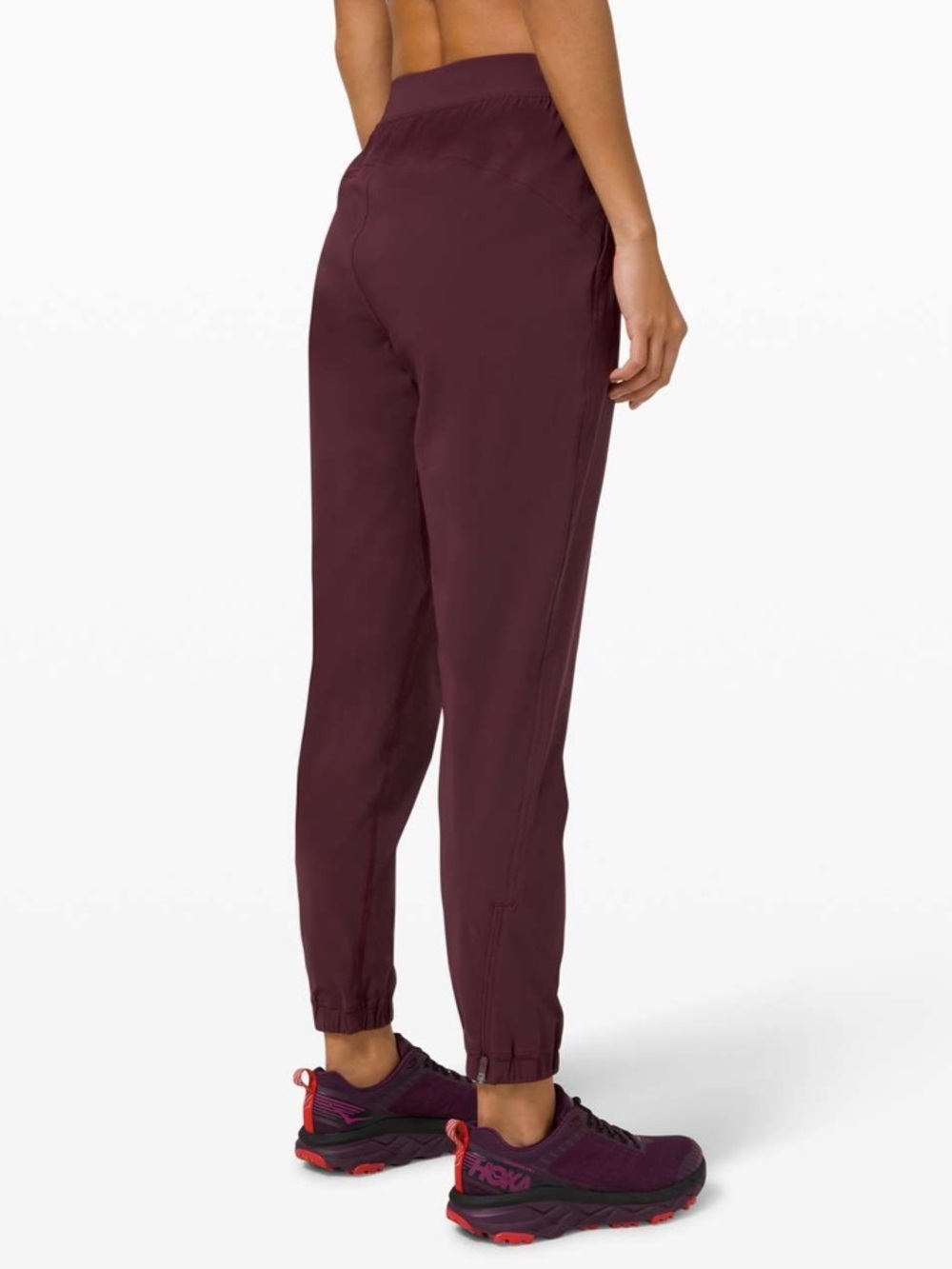 Lululemon Adapted State Jogger Cassis Size 4 High Rise Tapered Athletic - Picture 3 of 12